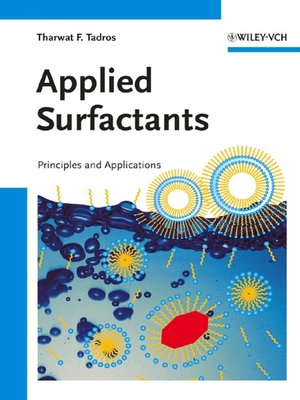 cover image of Applied Surfactants
